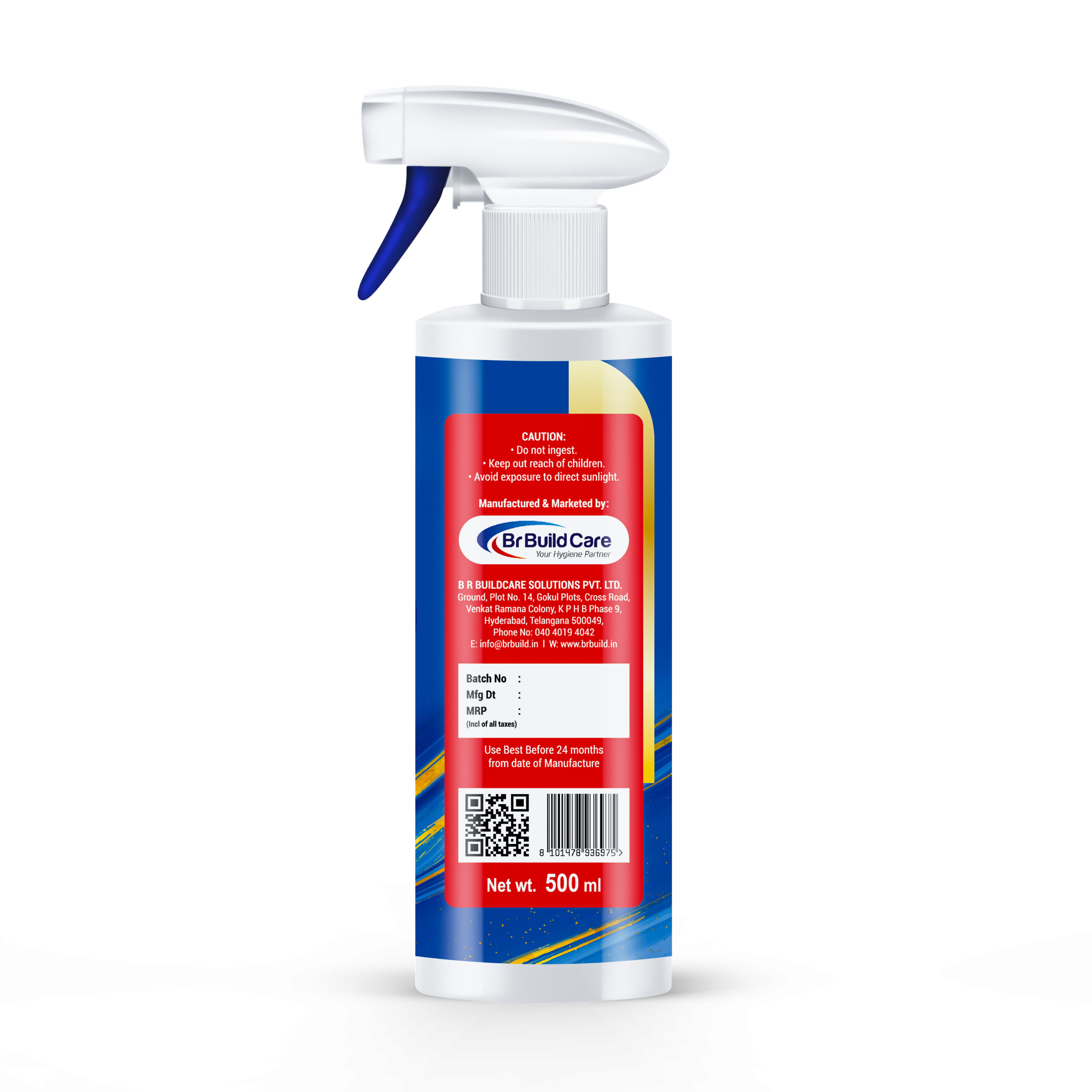 Blueoxy Oven & Grill Cleaner RTU 500 ml - Blueoxyshop