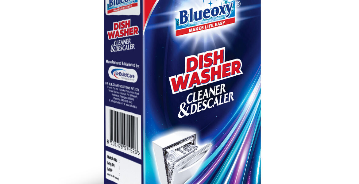 Blueoxy Dishwasher Cleaner & Descaler, Odour Remover 200 g