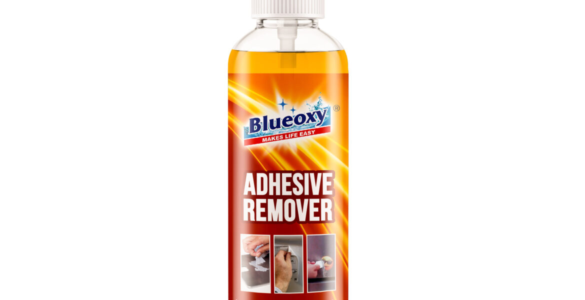 Blueoxy Adhesive Remover Spray – Gum & Sticker Cleaner