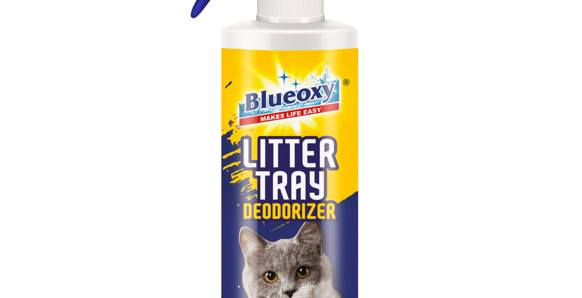 Blueoxy Cat Litter Deodorizer Spray 500 ml for Odor Control