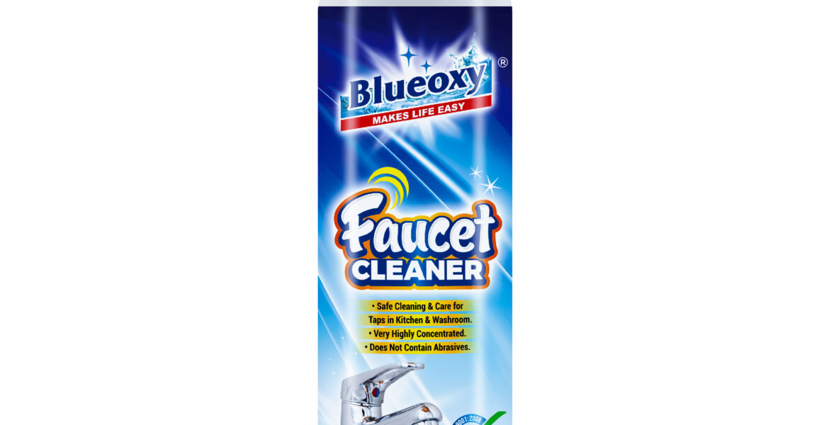 Blueoxy Faucet Cleaner Liquid – Deep Clean & Shine