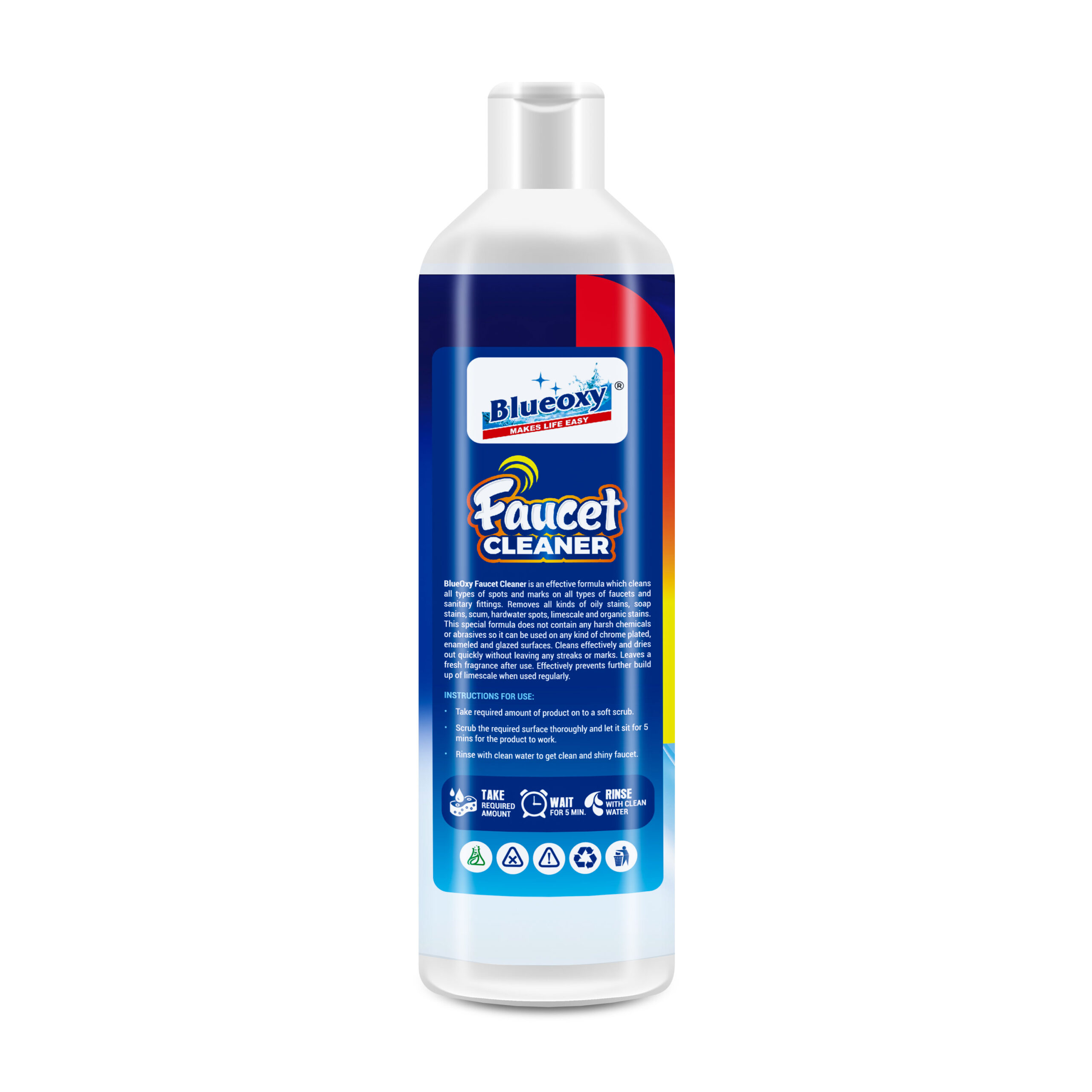 Blueoxy Faucet Cleaner 500 ml – Concentrate - Blueoxyshop