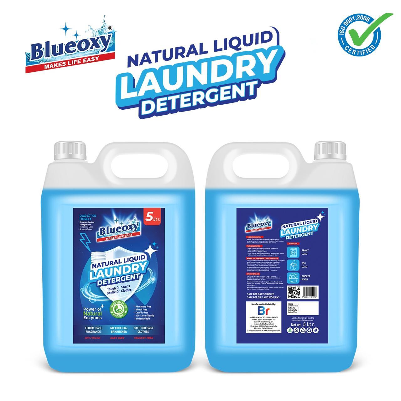 Blueoxy Natural Liquid Laundry Detergent | Lavender Scented